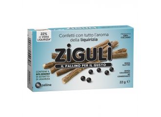 Ziguli liquirizia 36 palline 22 g