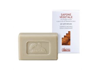 Sapone vegetale all'argilla verde e mandorle dolci 100 g