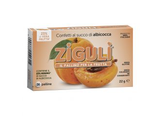 Ziguli albicocca 36 palline 22 g