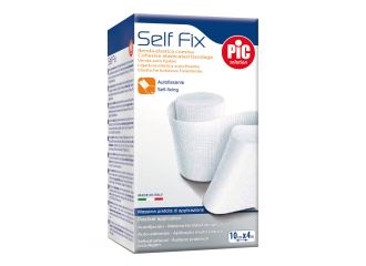 Benda elastica autoadesiva pic self fix 6 cm x 20 m fustella