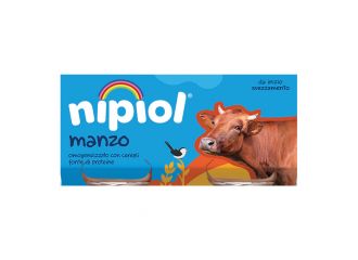 Nipiol omogeneizzato manzo 80 g 2 pezzi