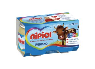 Nipiol omogeneizzato manzo 120 g 2 pezzi