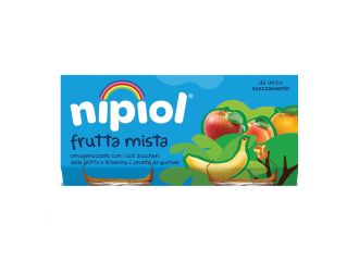 Nipiol omogeneizzato frutta mista 80 g 2 pezzi