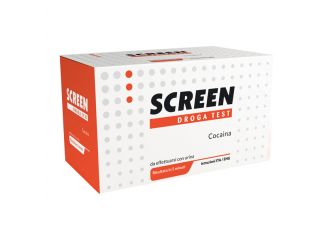 Screen droga test cocaina con contenitore urina