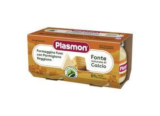 Plasmon omogeneizzato formaggino parmigiano 80 g x 2 pezzi