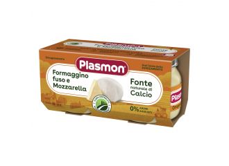 Plasmon omogeneizzato formaggino mozzarella 80 g x 2 pezzi