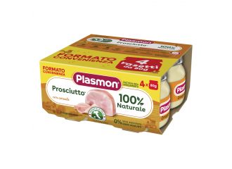 Plasmon omogeneizzato prosciutto cotto 4 x 80 g