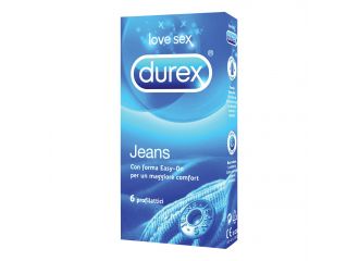 Profilattico durex jeans easyon 6 pezzi