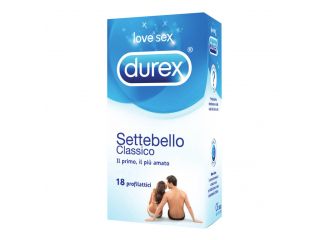 Profilattico durex settebello classico 18 pezzi