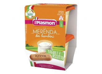 Plasmon omogeneizzato yogurt biscotto 120 g x 2 pezzi