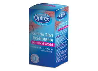 Gocce oculari optrex actidrops 2in1 reidratante occhi stanchi 1 pezzo