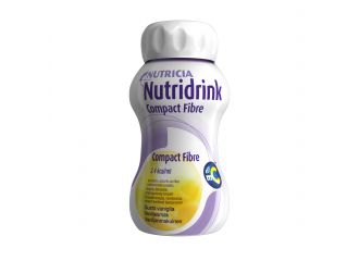 Nutridrink compact fibre vaniglia 125 ml 4 pezzi