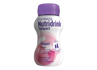 Nutridrink compact fibre fragola 125 ml 4 pezzi