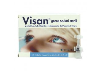 Visan gocce oculari 15 fiale 0,5 ml