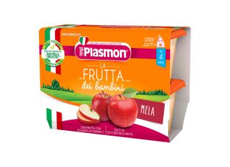 Plasmon sapori di natura omogeneizzato mela 100 g x 4 pezzi