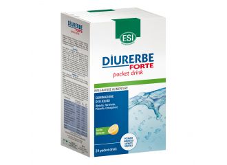 Esi diurerbe forte pocket drink limone 24 x 20 ml