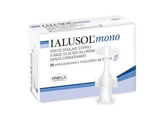 Ialusol mono gocce oculari 20 flaconcini 0,5 ml