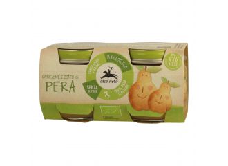 Omogeneizzato di pera baby food bio 2 x 80 g