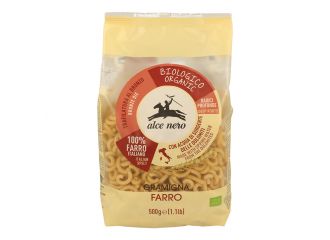 Gramigna 100% sfarinato di farro bio 500 g