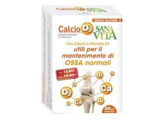 Sanavita calcio vitd3 30 compresse