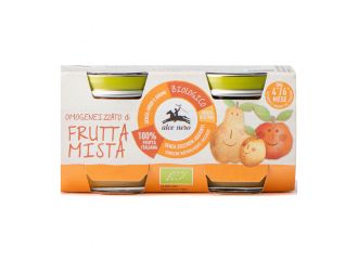 Omogeneizzato frutta mista baby food bio 2 x 80 g