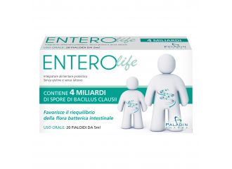 Enterolife forte 4 miliardi 20 fiale da 5 ml