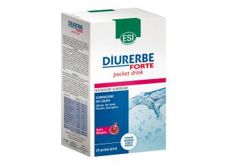 Esi diurerbe forte pocket drink melograno 24 x 20 ml