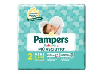 Pampers baby dry downcount midi 20 pezzi