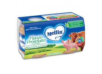 Mellin omogeneizzato manzo prosciutto con verdure 2 pezzi x 120 g