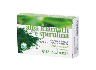 Alga klamat spirulina 30 compresse