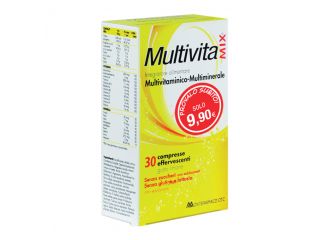 Multivitamix effervescente senza zucchero e senza glutine 30cpr*