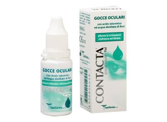 Gocce oculari con acido ialuronico contacta 15ml marchio ce