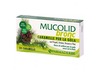 Mucolid bronc 24 caramelle