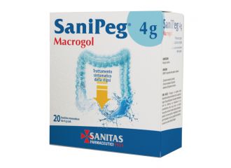 Sanipeg macrogol polvere per soluzione orale 20 bustine 4 g