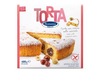 Bononia torta alla crema di nocciola senza glutine 400 g