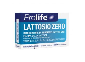 Prolife lattosio zero 30 capsule