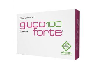 Gluco 100 forte glucomannano 100 30 capsule da 900 mg