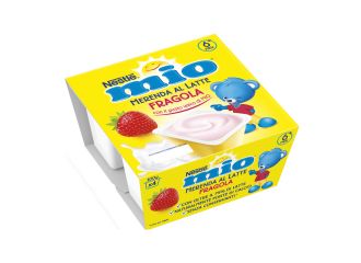 Mio merenda fragola 4 x 100 g