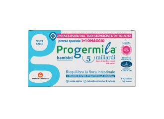 Progermila bambini 5 miliardi 6 flaconcini 10 ml