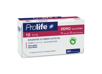 Prolife 10 miliardi zero zucchero 10 flaconi da 8 ml