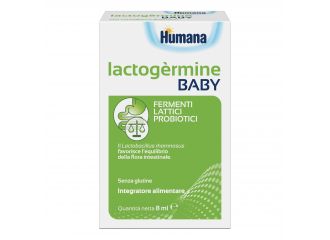 Lactogermine baby gocce flacone da 7,5 g con tappo serbatoioe contagocce