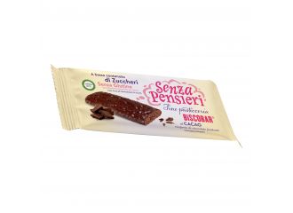 Senza pensieri barretta biscobar al cacao 25 g