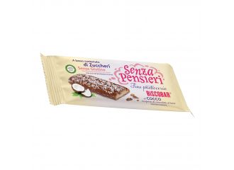 Senza pensieri barretta biscobar cocco 25 g