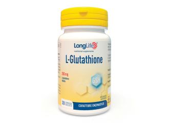 Longlife l-glutathione 250 mg 30 compresse