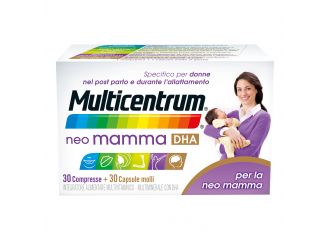 Multicentrum neo mamma dha 30 compresse + 30 capsule molli