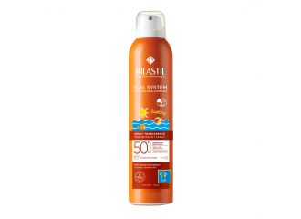 Rilastil sun system baby ppt spf 50+ transparent spray wet skin 200 ml