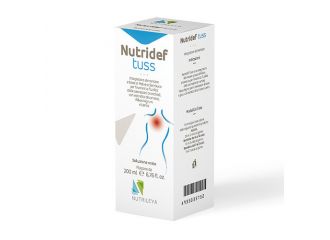 Nutridef tuss soluzione orale 200 ml