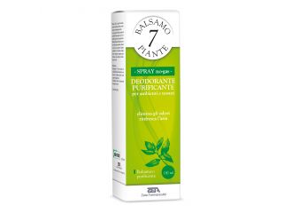 Essenza balsamica 7 piante deodorante purificante per ambienti e tessuti pompa spray + astuccio 180 ml