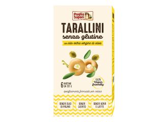 Puglia sapori tarallini classici con olio extravergine di oliva 6 pezzi 30 g