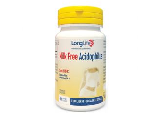 Longlife milk free acidophilus 60 capsule vegetali